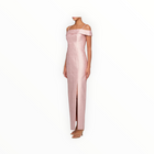 Kay Unger Edith Column Gown - Ballet Pink