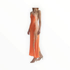 A.L.C. Lou Dress - Vivid Orange/Pale Blush