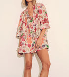 Carolina K Amala Dress - Floral Pink