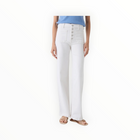 LE JEAN Georgia Wide Leg - White