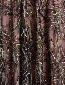 Psophía Sparkling Tulle Skirt - Mauve