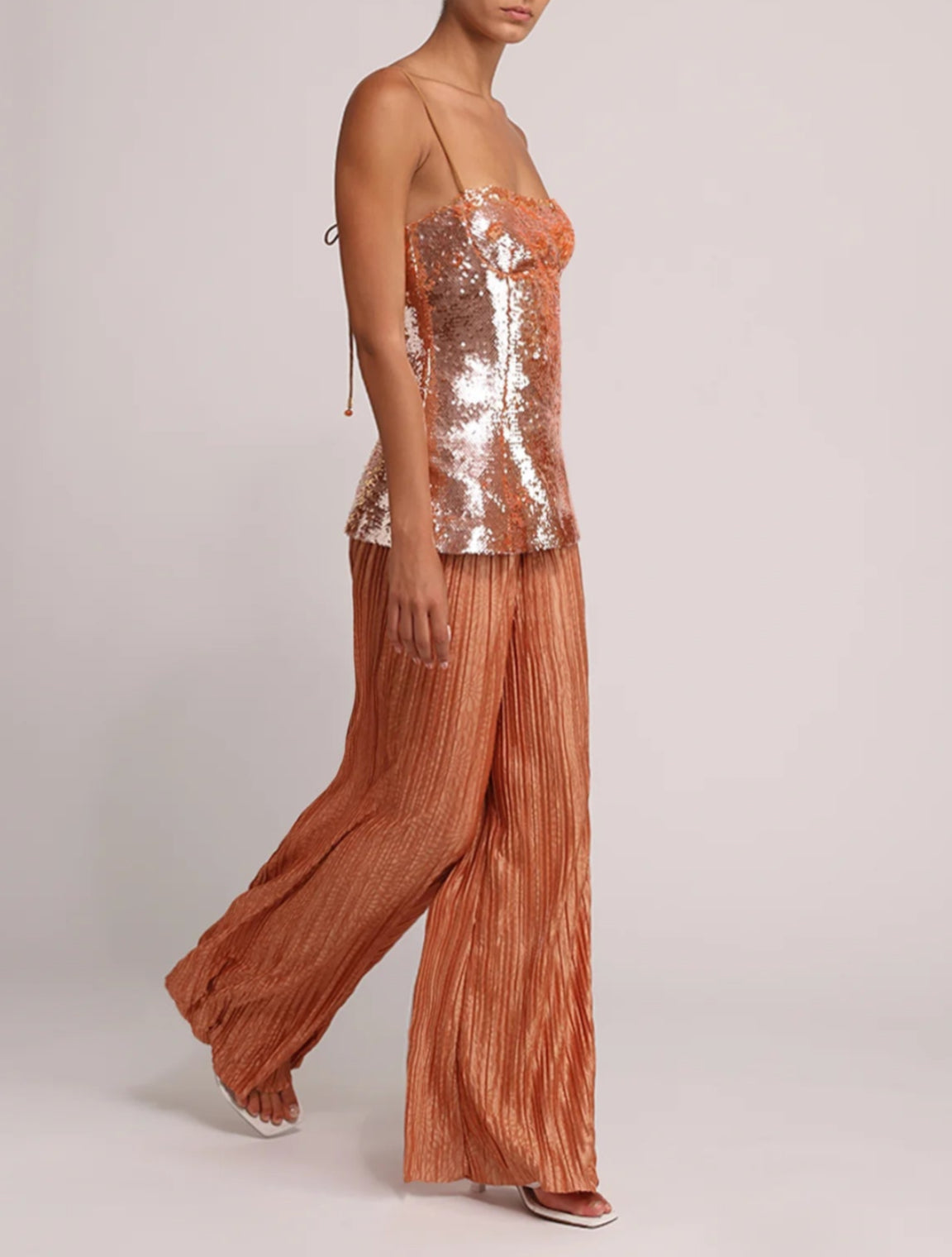 Sabina Musayev Mackenzie Top - Copper