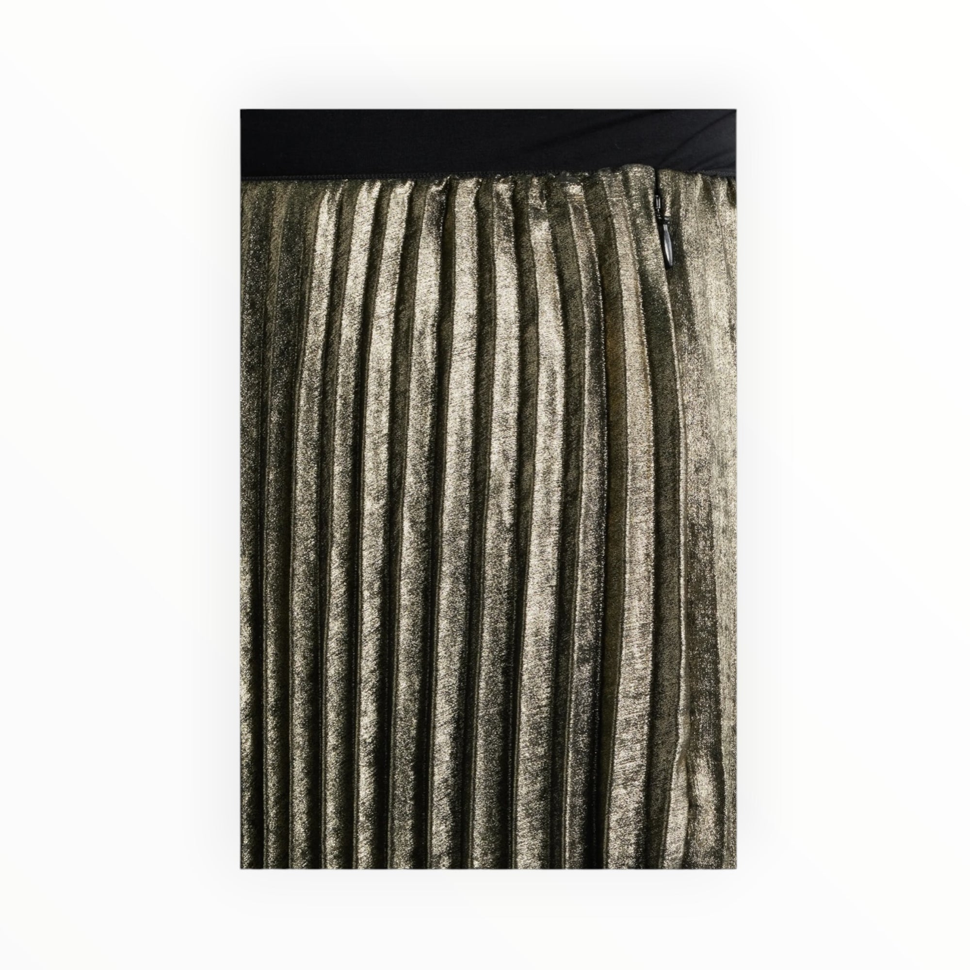 Margaret O'Leary Pleated Skirt - Metallic