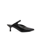Halmanera Tania Mule With Strap - Nero
