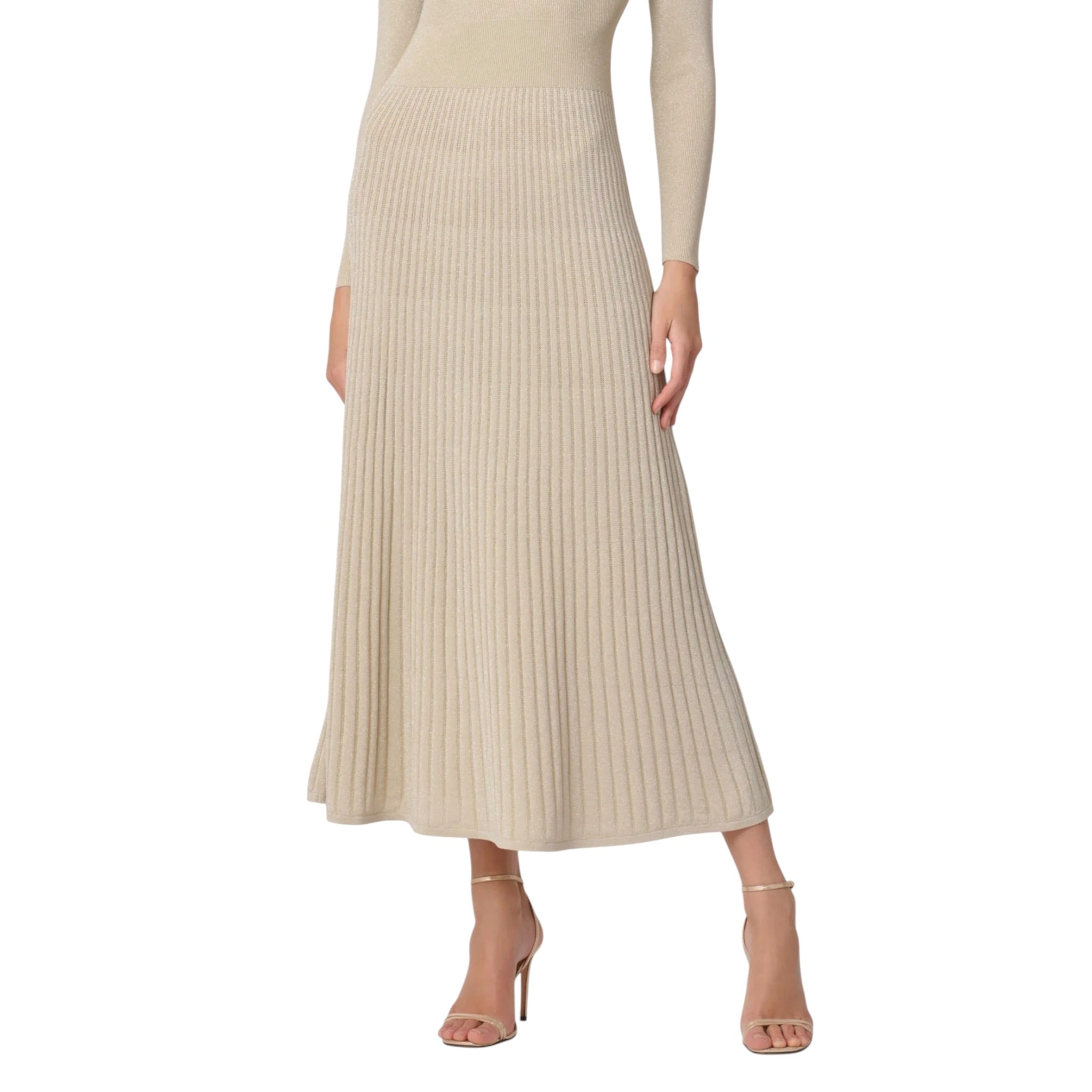 Shoshanna Autumn Dress - Champagne
