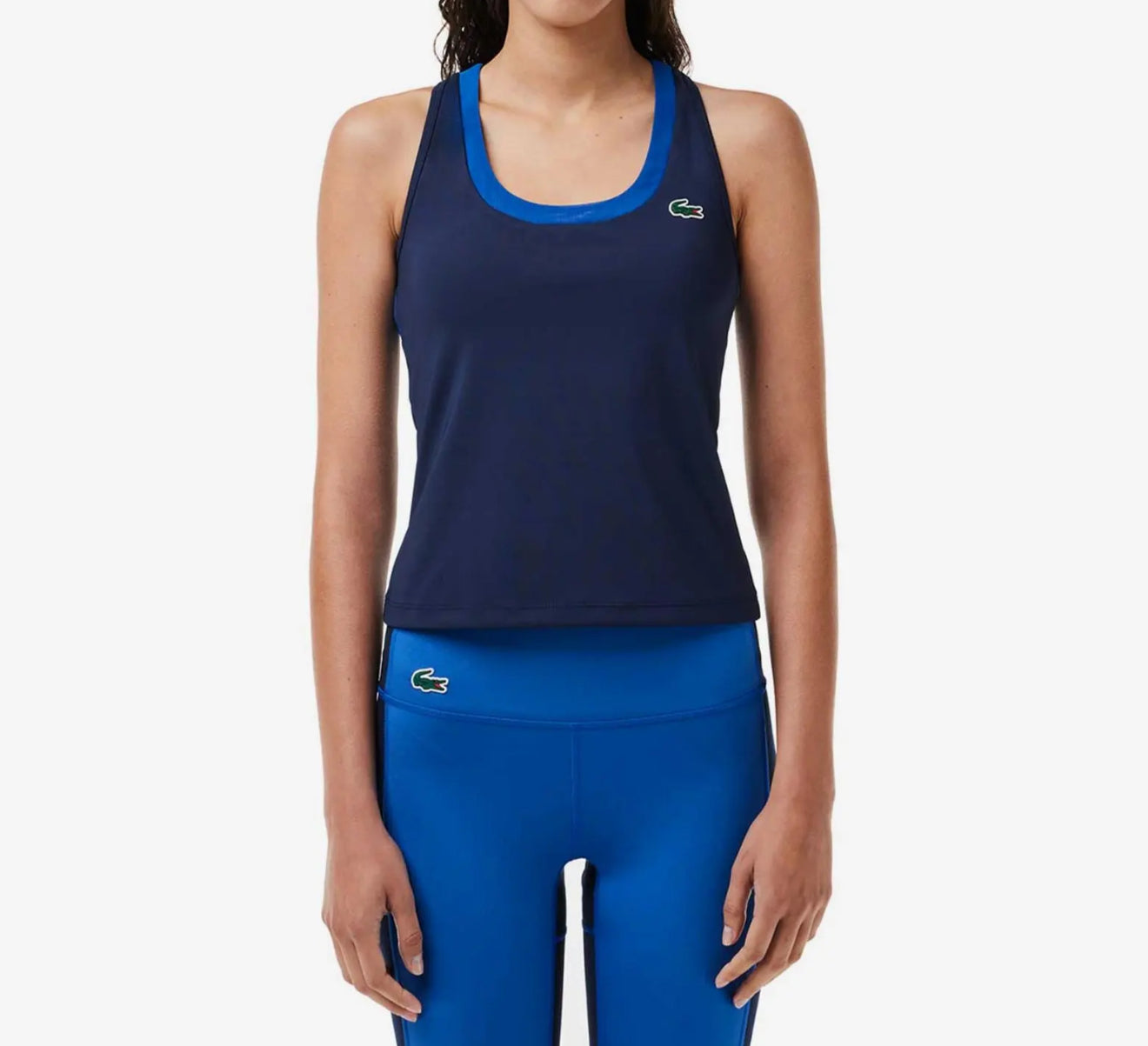 Lacoste Ultra-Dry Sleeveless Top - Navy