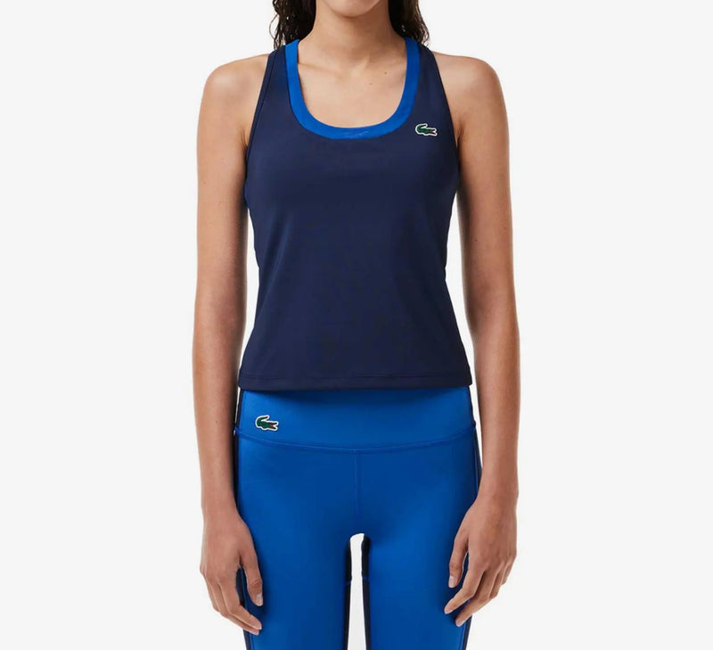 Lacoste Ultra-Dry Sleeveless Top - Navy
