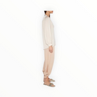 Nouvelle Silk95five Madras Blouse - Almondine