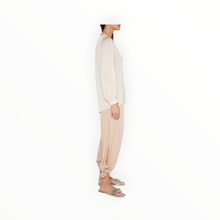 Nouvelle Silk95five Madras Blouse - Almondine