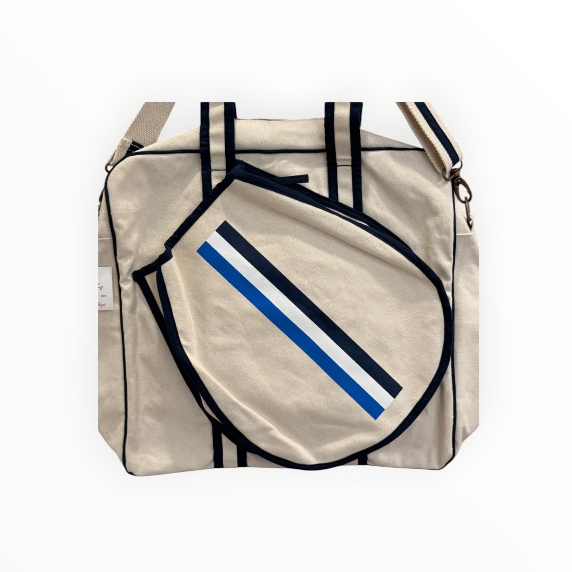 Parker Thatch Pickleball Canvas Tote - Natural