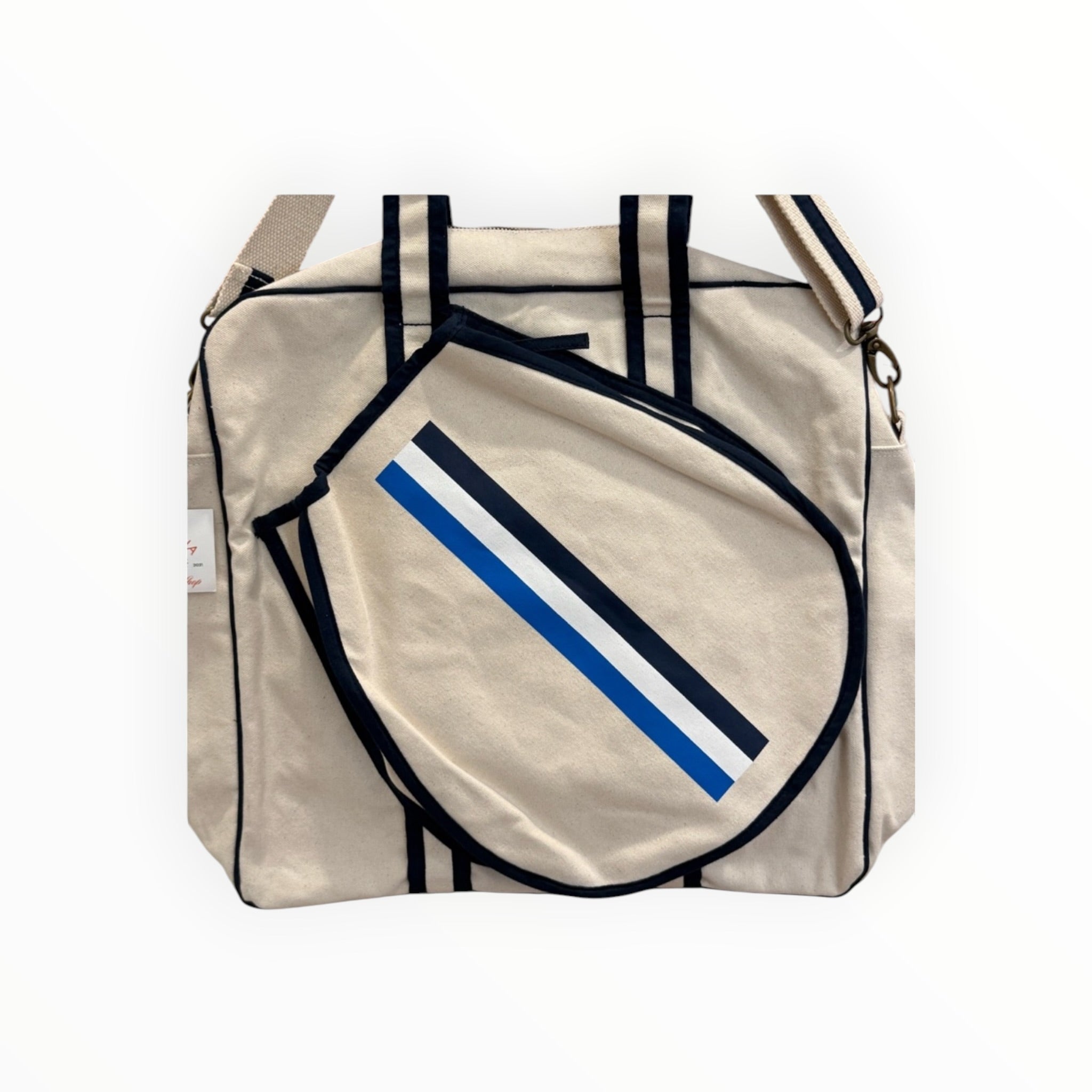 Parker Thatch Pickleball Canvas Tote - Natural