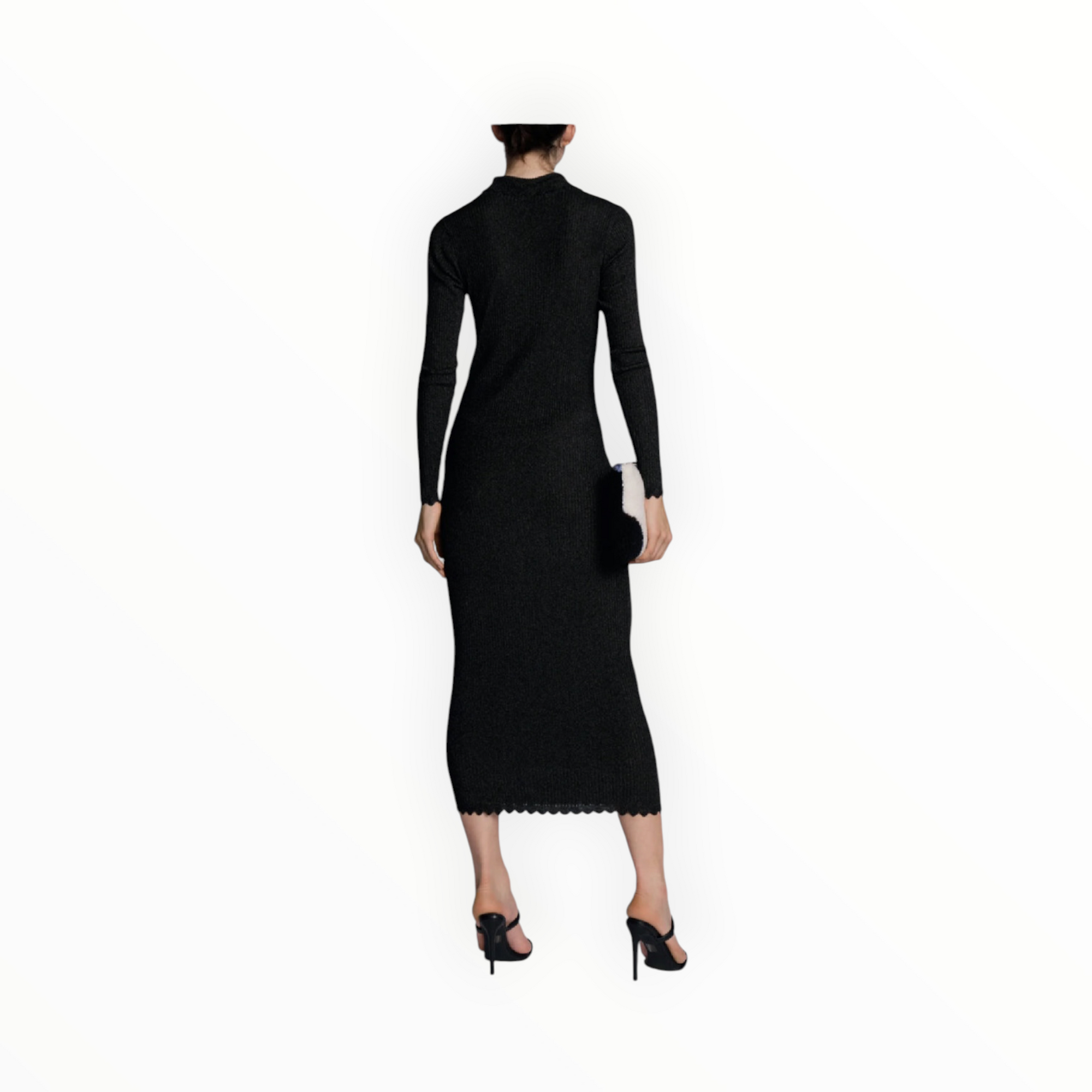 MUNTHE Elissa Knit Dress - Black