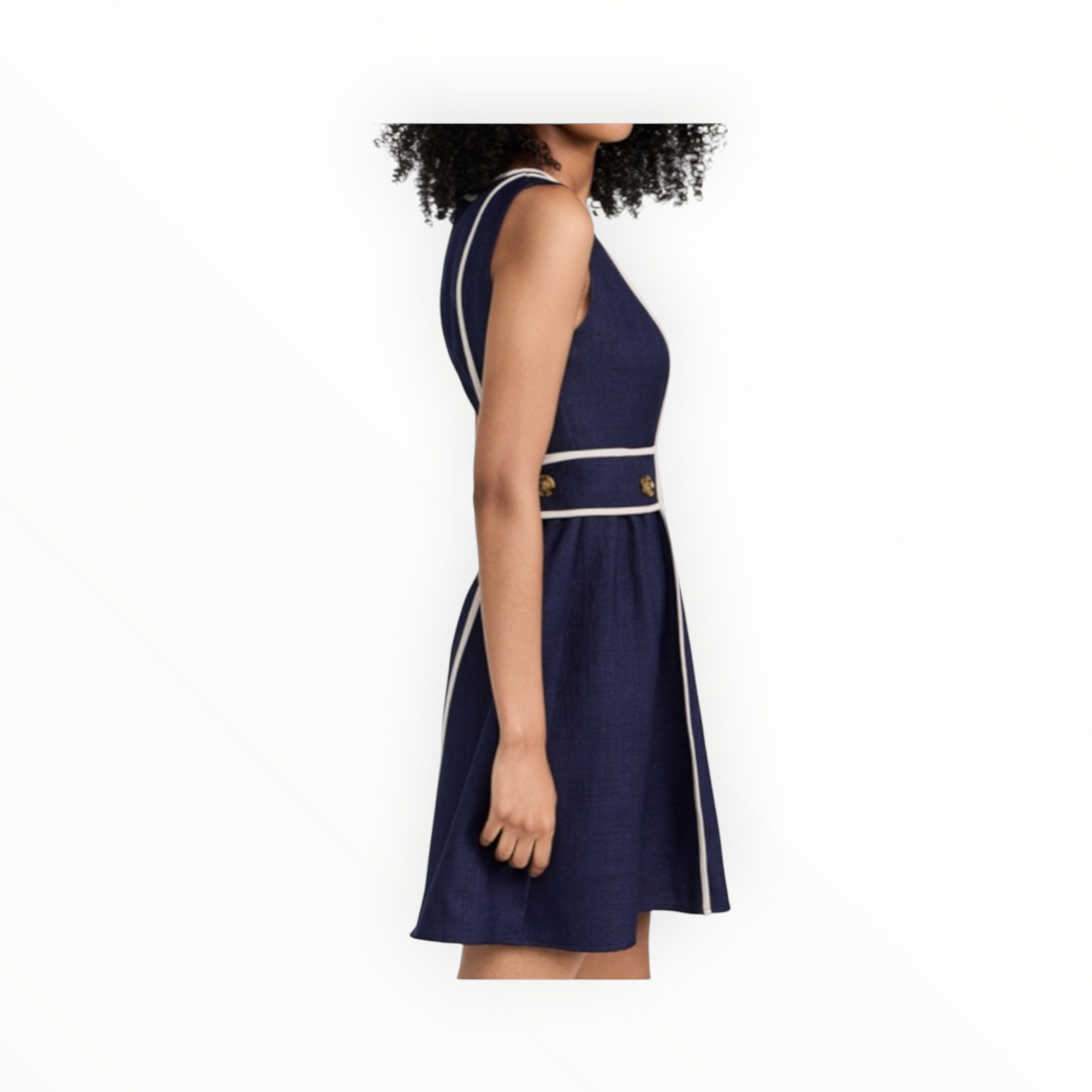 Shoshanna Samara Dress - Navy