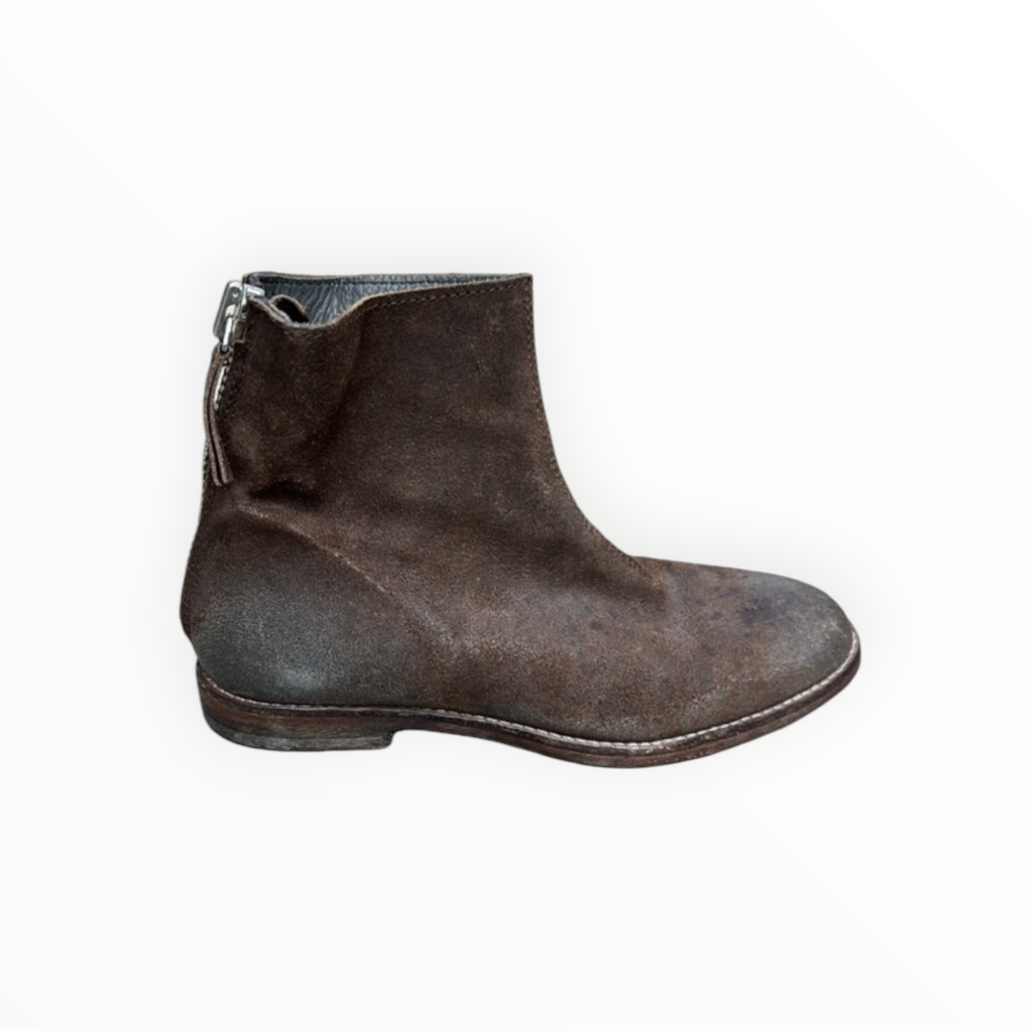 MOMA Tronchetto Donna Boot - Coffee