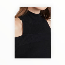 Jonathan Simkhai Gillian Cold Shoulder Sweater - Black
