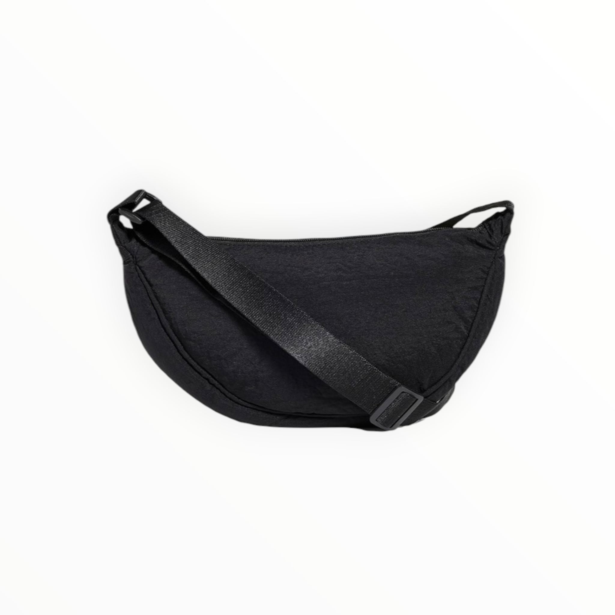 Hat Attack Nylon Crossbody Bag - Black