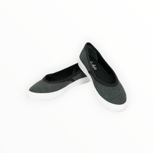 FUCHSIA Crossover Flats - Gray