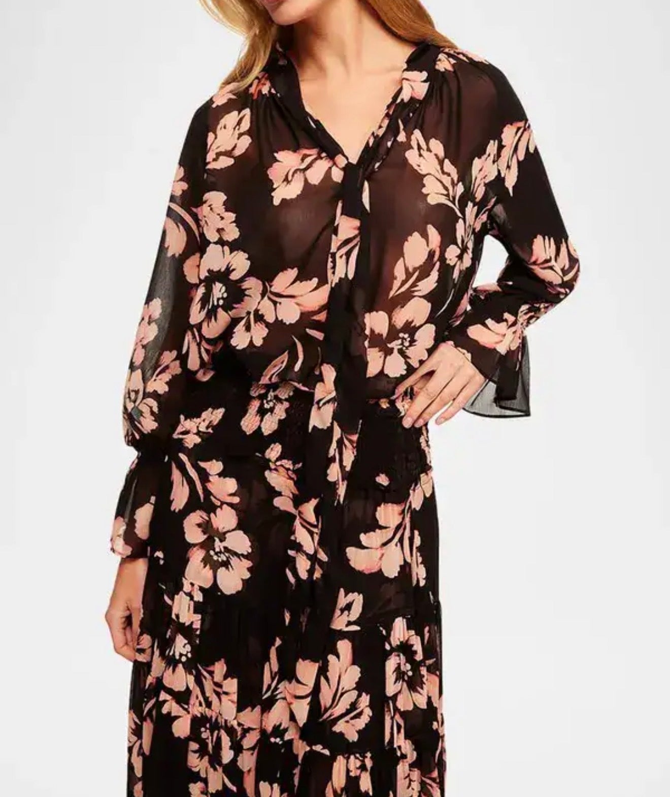 MISA Gracie Top - Auric Flora