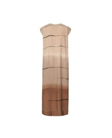 Rabens Saloner Lecia Nuance Dress - Chocolate Combo