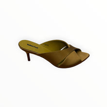 Lola Cruz Lena Mule 65 - Mustard