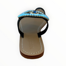 Mystique Sandals - Black/Turquoise