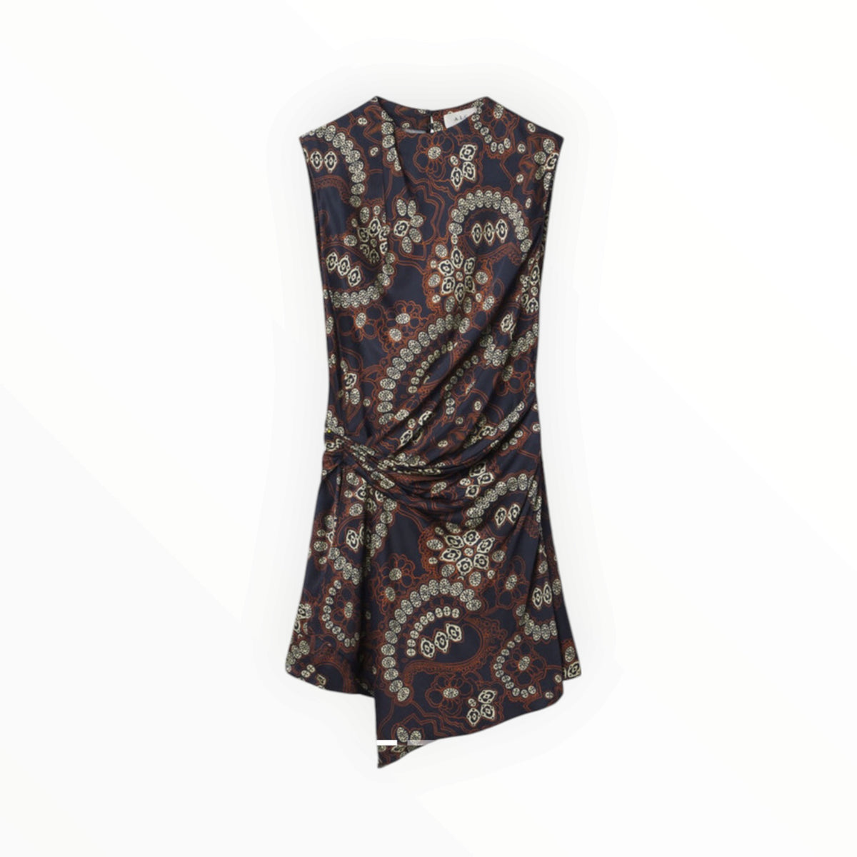 A.L.C. Dion Dress - Navy/Cream