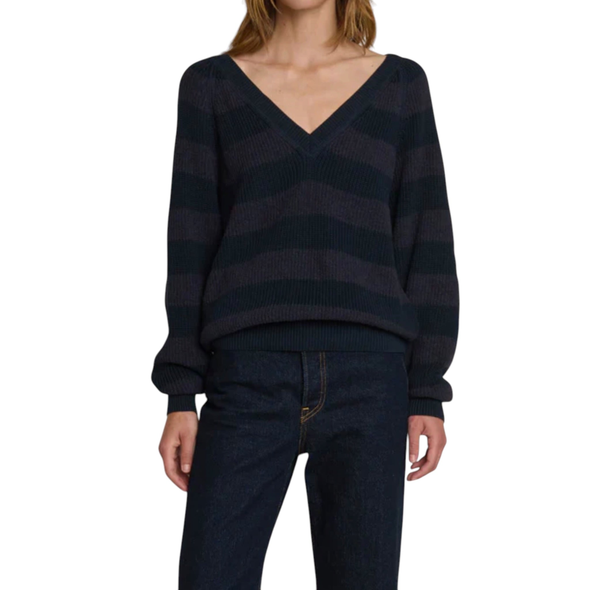 Nation Ltd Delaney Sweater- Night Sky