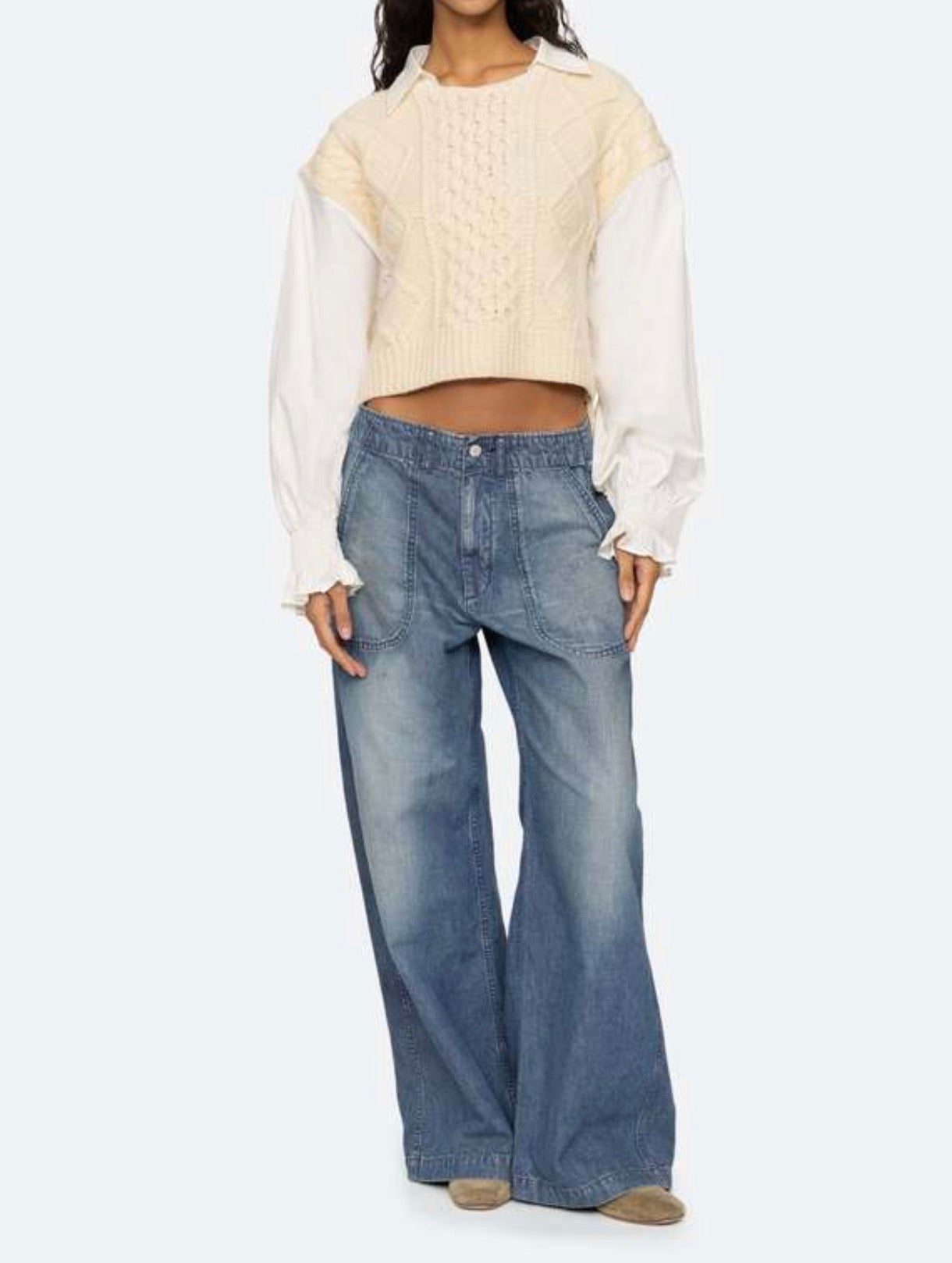 Sea New York Devana Sweater - Cream