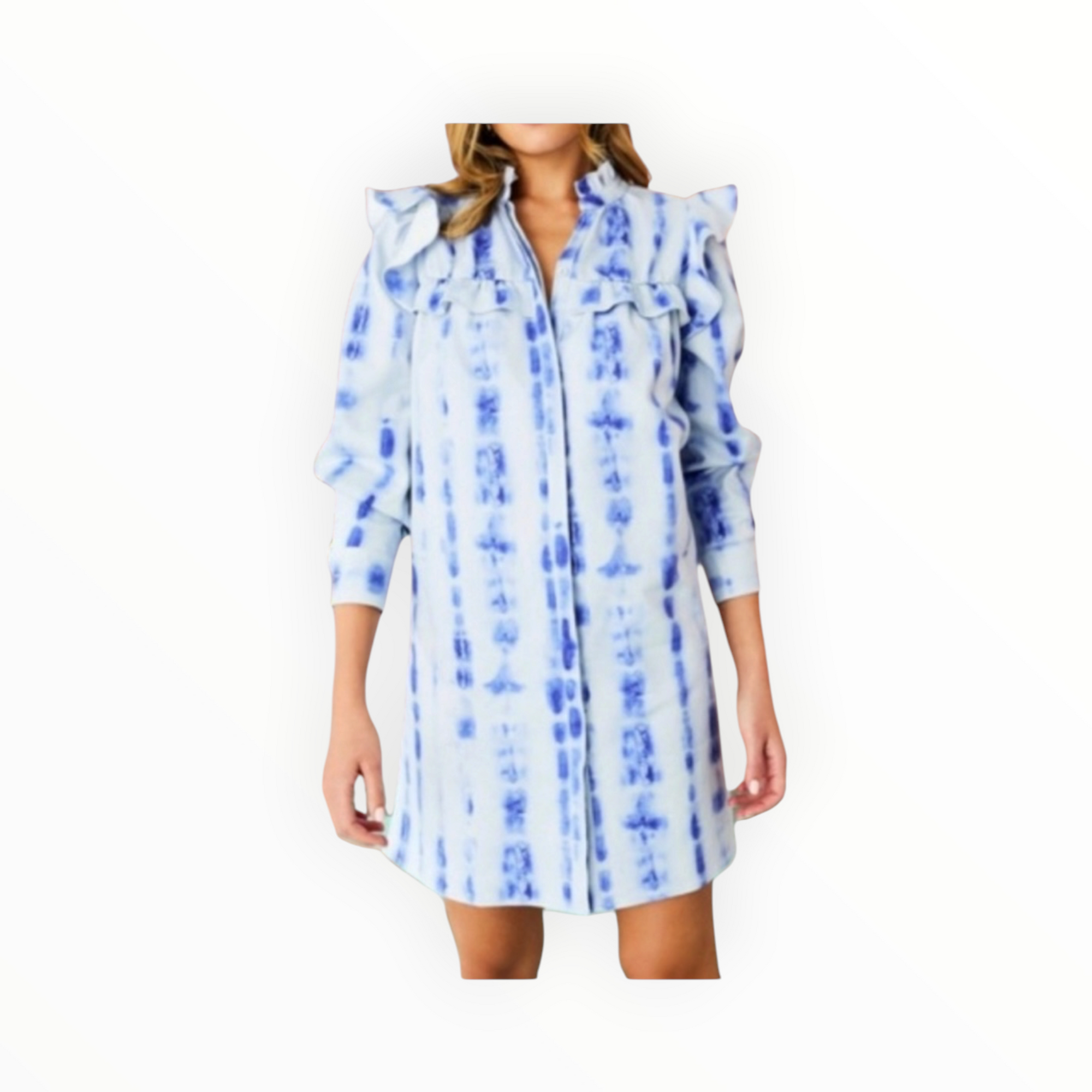 Marie Oliver Westie Dress - Ocean Dye