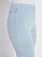 Lyssé Crystal Embellished Ankle Babyboot (27" Inseam)