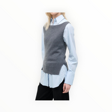 STAUD Damian Top - Charcoal/Glacier
