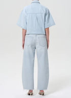 AGOLDE Low Curve Fray - Flourish