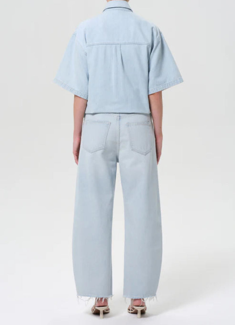 AGOLDE Low Curve Fray - Flourish