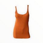 By Malene Birger Seyf Ribbed Tank - Orange