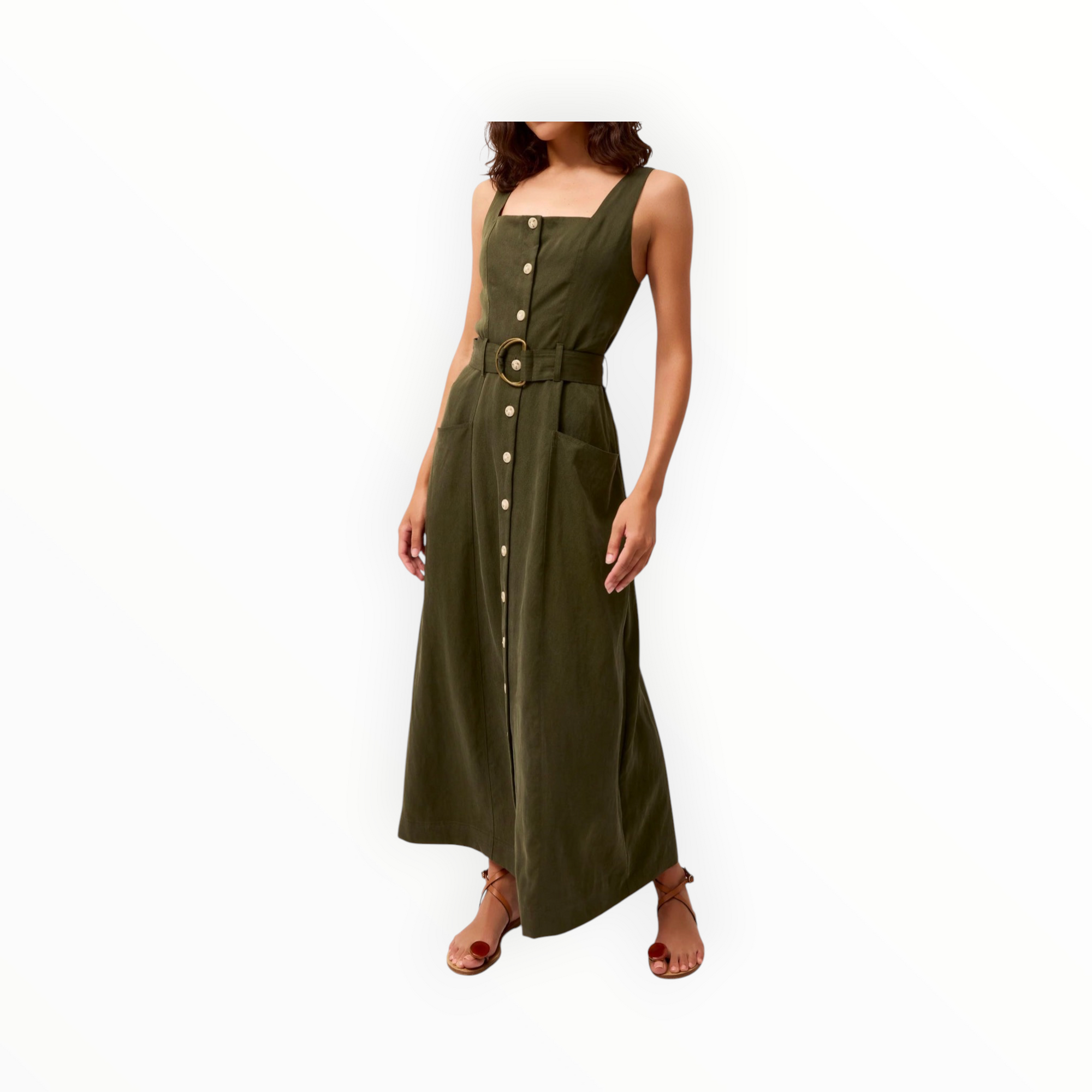 Marie Oliver Whitner Dress - Rosin