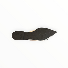Pretty Ballerinas Ella Slingback Flat - White/Black
