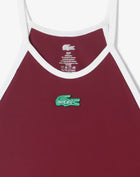 Lacoste Halter Tank - Wine