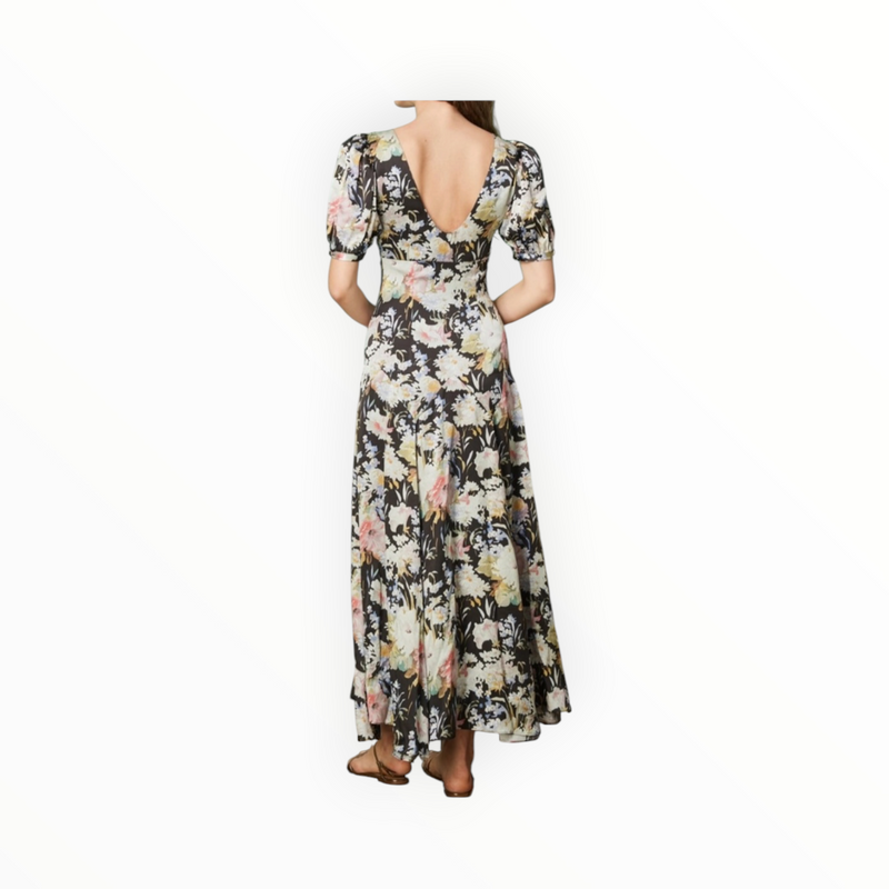 Black Iris Cassie Dress - June Blooms