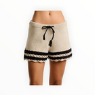 Lisa Todd Shore Club Short - Chickpea\Black