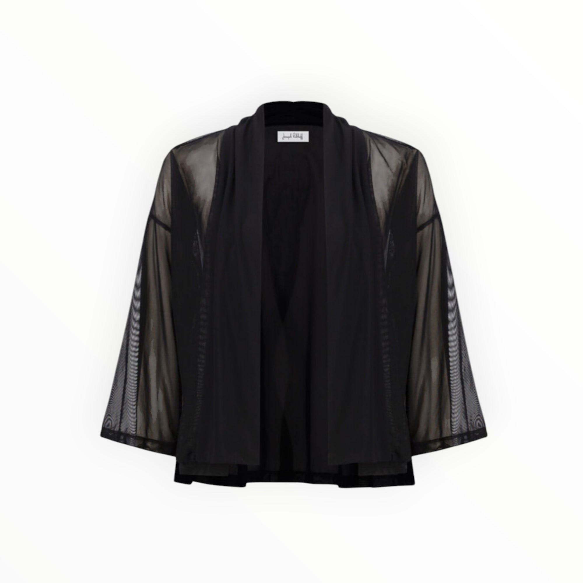 Joseph Ribkoff Sheer Kimono - Black