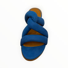 Coclico Everly Leather Sandal - Blue Mist