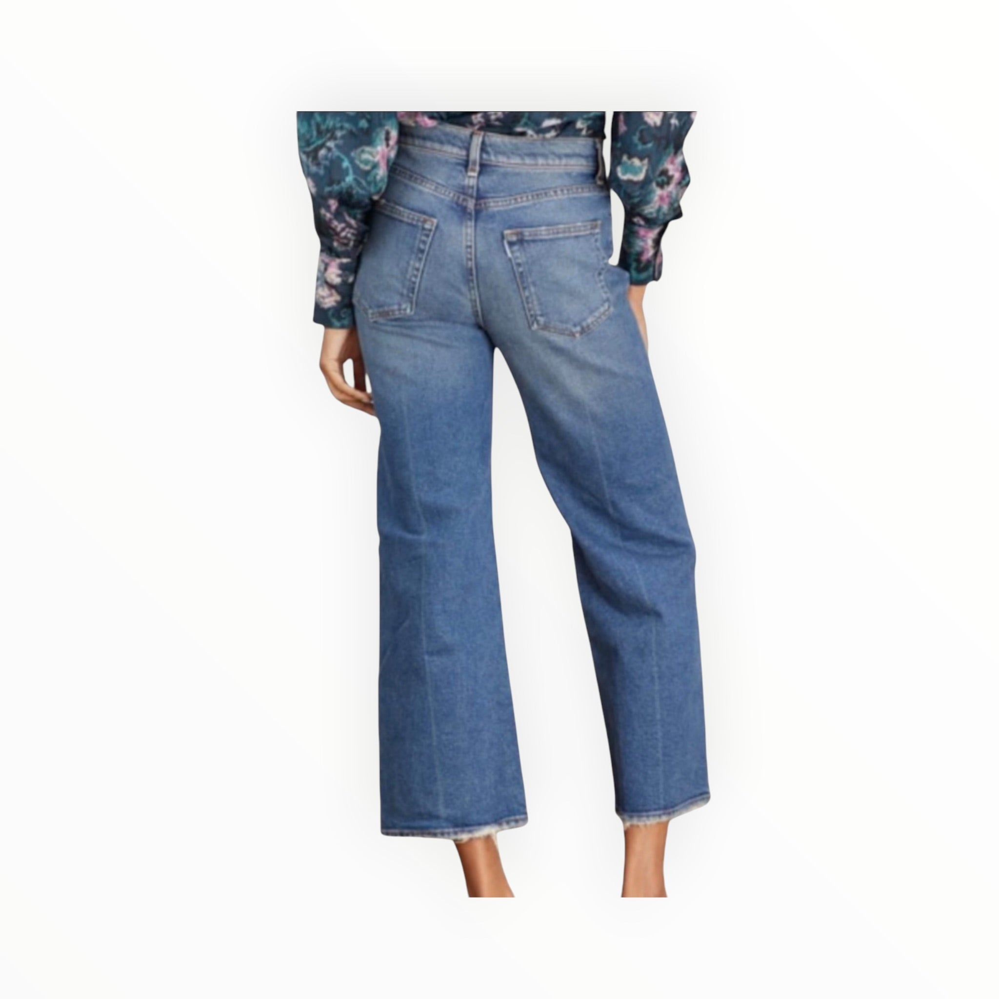 ASKK NY Crop Wide Jean - Marina