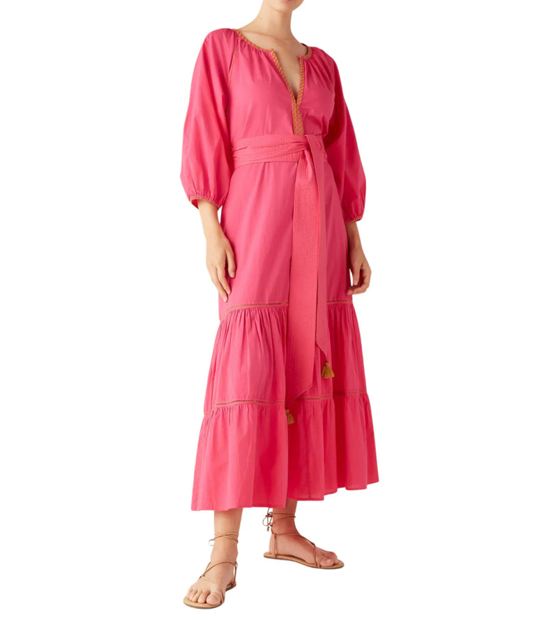 Figue Johanna Dress - Raspberry