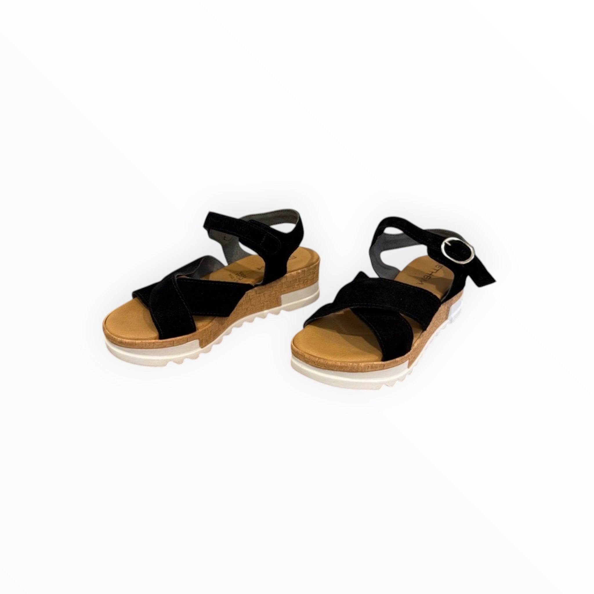 Ethem Tell Sandals - Black