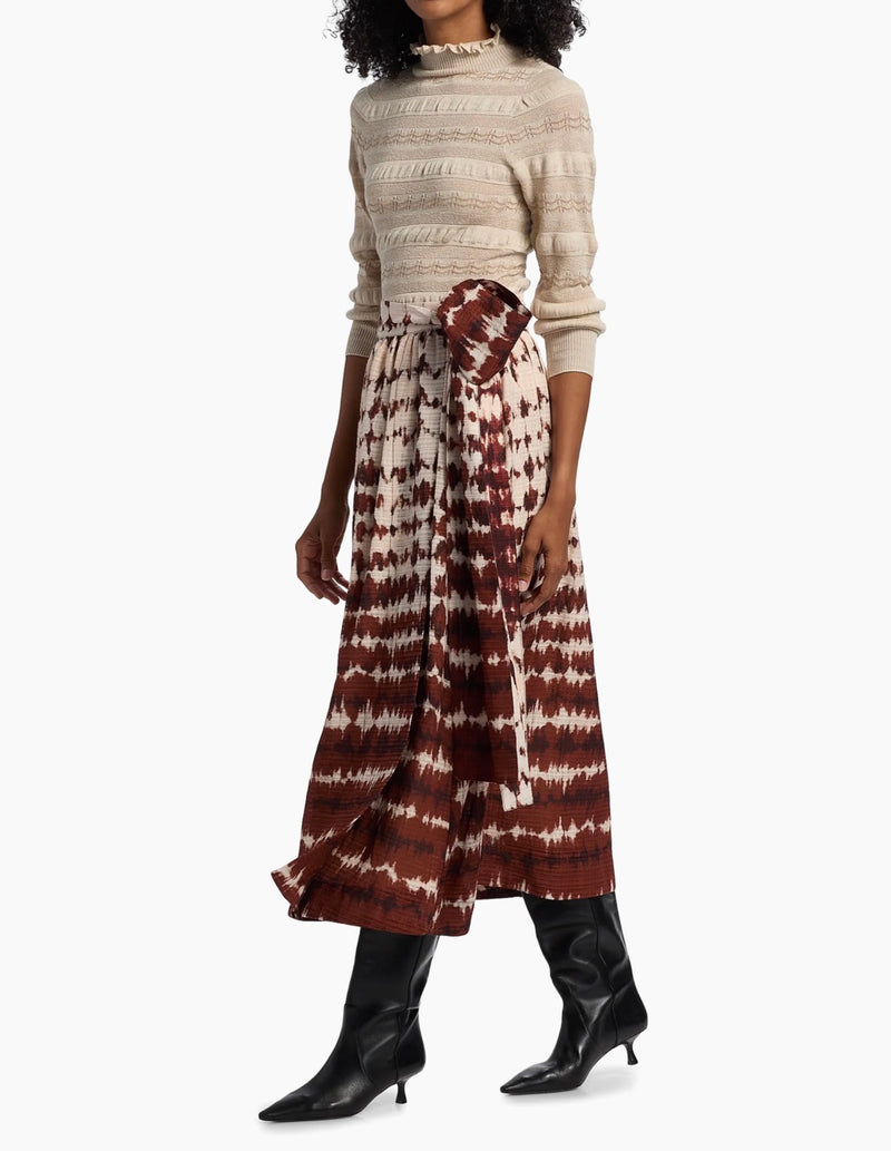 Marie Oliver Estine Wrap Skirt - Catalonia