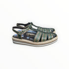 Pons Quintana Rolex Platform Sandal - Green/Tan