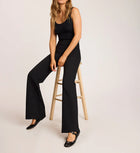 Commando Neoprene Wide Leg Pant - Black