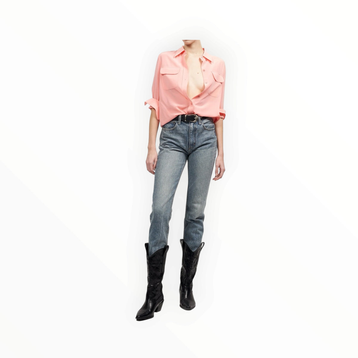 Equipment Slim Signature- Flamingo Pink