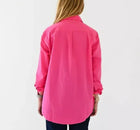 Kerri Rosenthal Mia Maxi Heart Shirt - Pop Pink