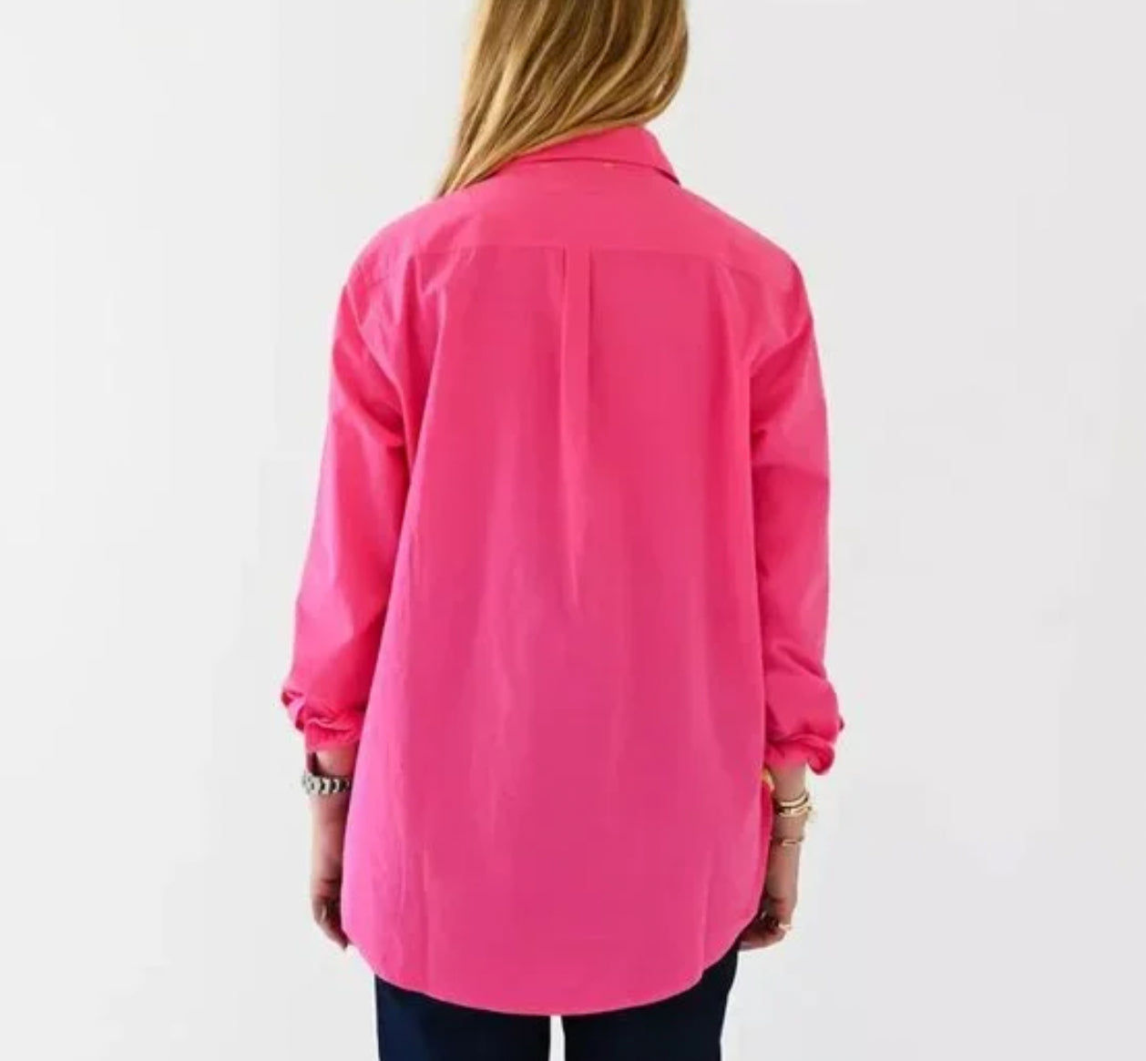 Kerri Rosenthal Mia Maxi Heart Shirt - Pop Pink